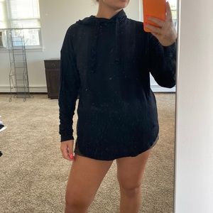 Black hoodie